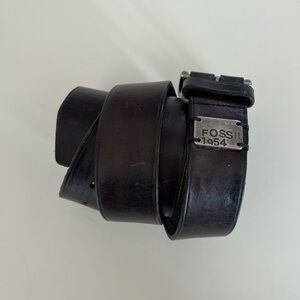 Fossil‎ Brown Leather Belt Men's Size 40